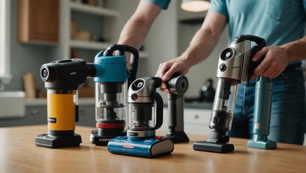 choosing a handheld vacuum