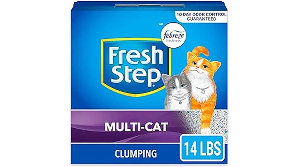 clumping cat litter odor control