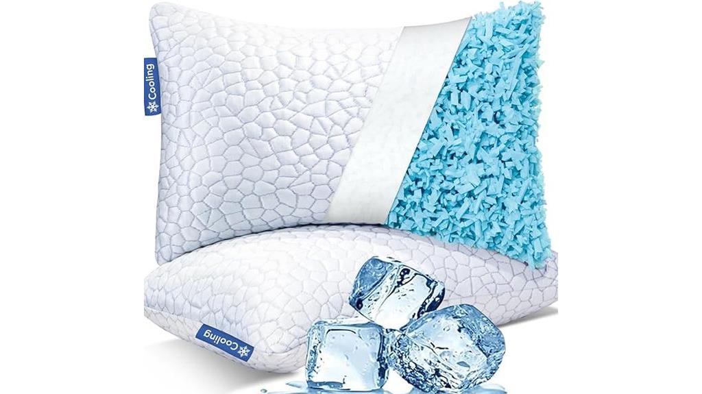 cooling pillows for quality sleep