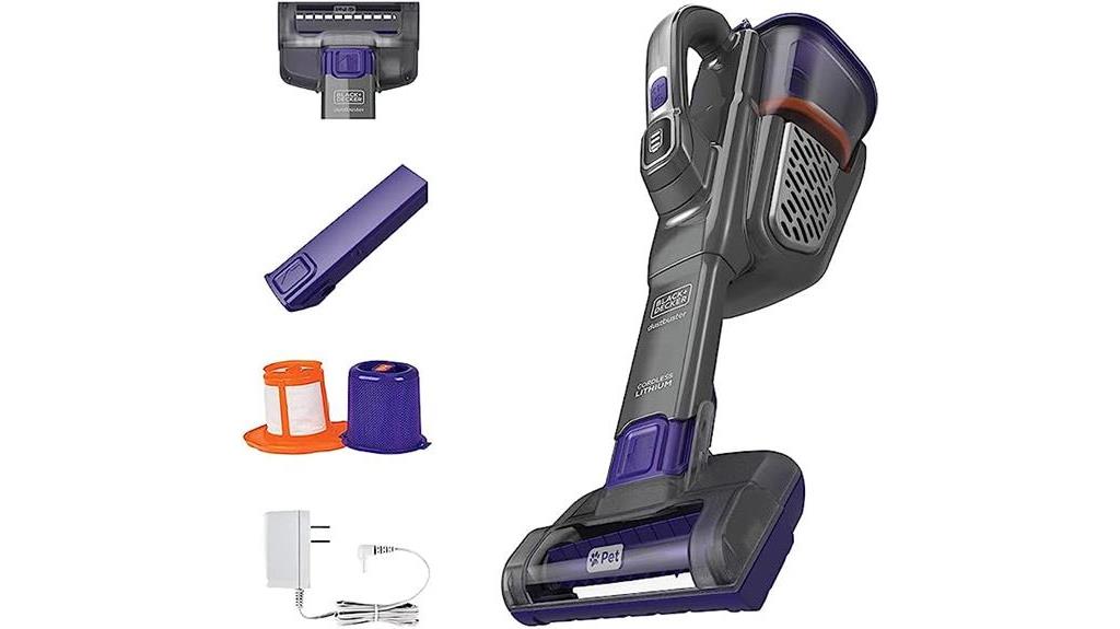 cordless pet hair vacuum