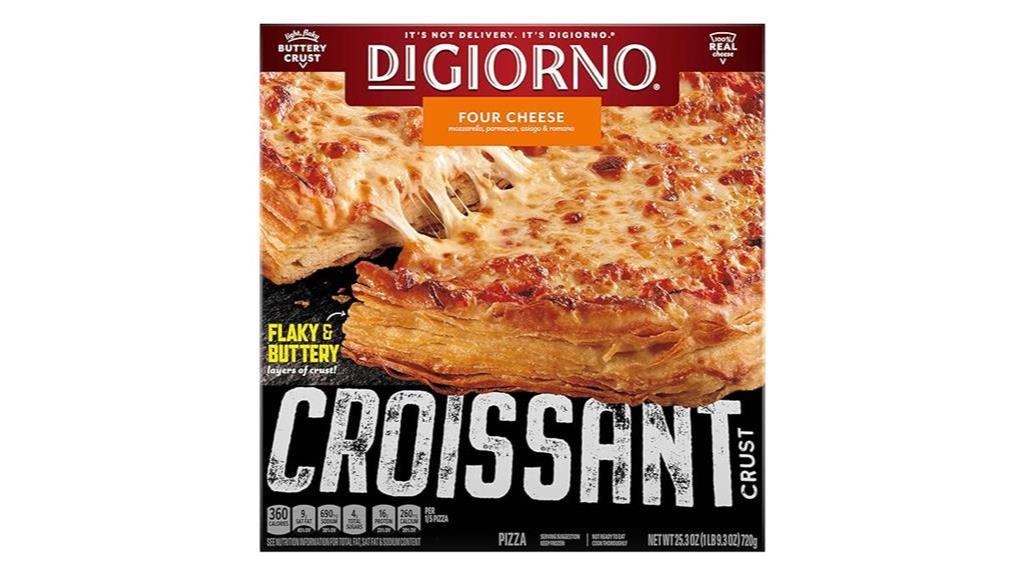 croissant crust four cheese