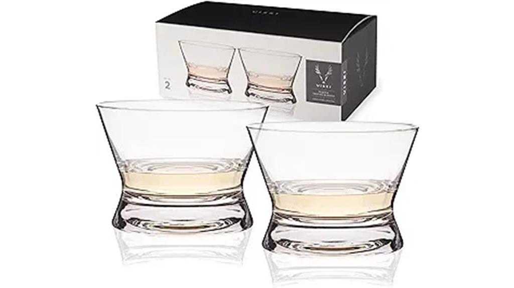 crystal spirit glasses set