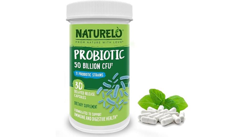 naturelo probiotic supplement details