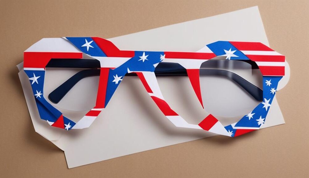 patriotic glasses for americans