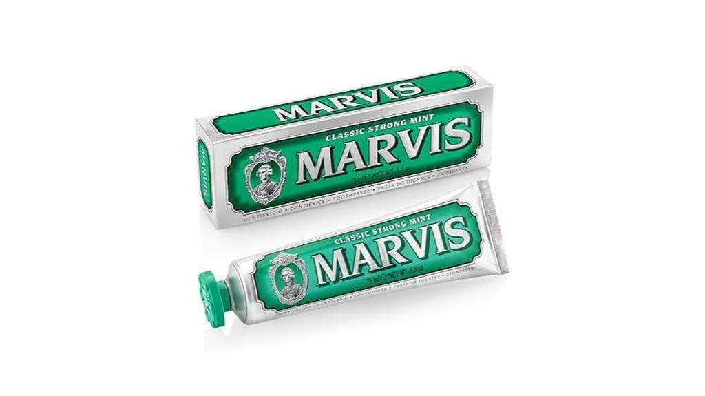 refreshing minty toothpaste choice