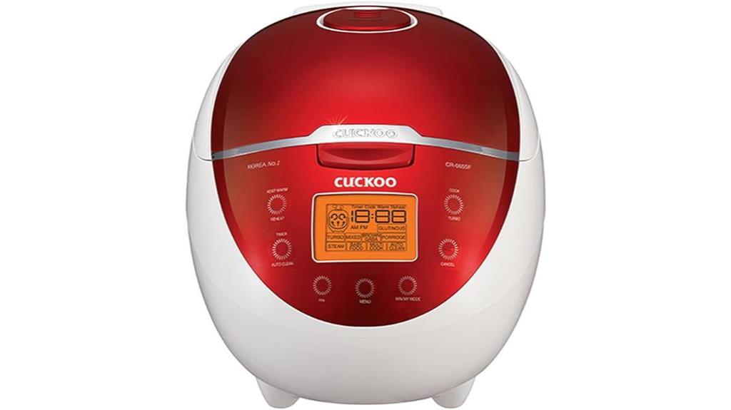 6 cup rice cooker cuckoo