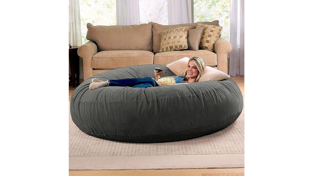 6 foot cocoon bean bag