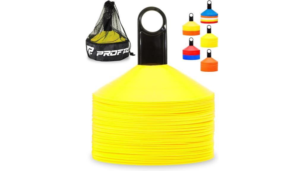 agility soccer cones set