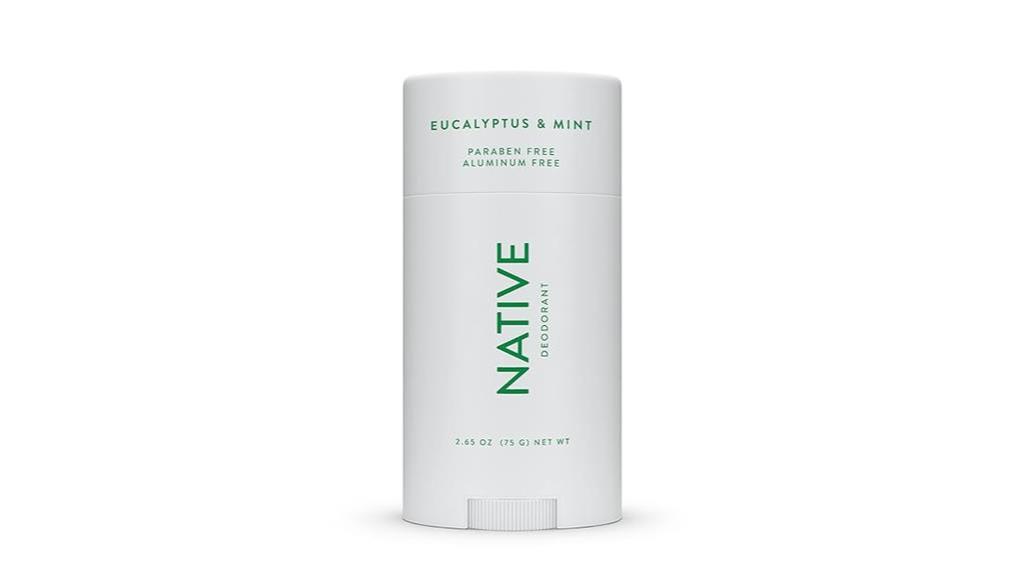 aluminum free deodorant with natural ingredients