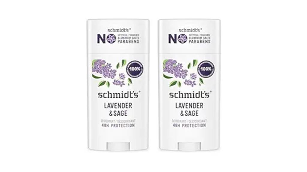 aluminum free vegan deodorant duo