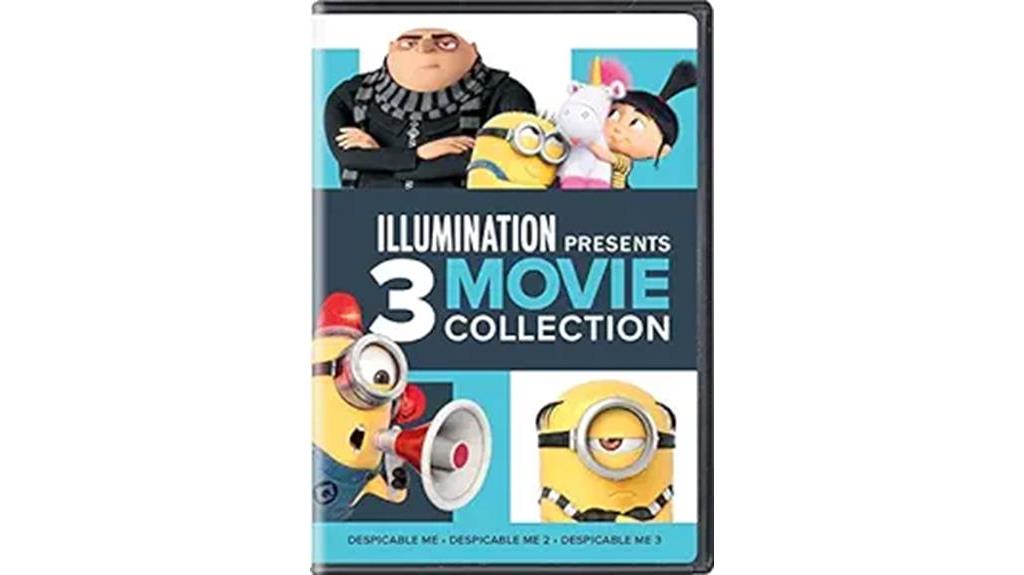 animated movie trilogy dvd