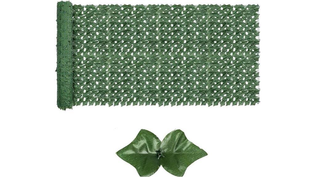 artificial ivy fence cover