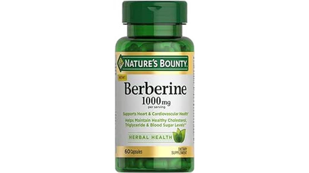 berberine herbal health capsules