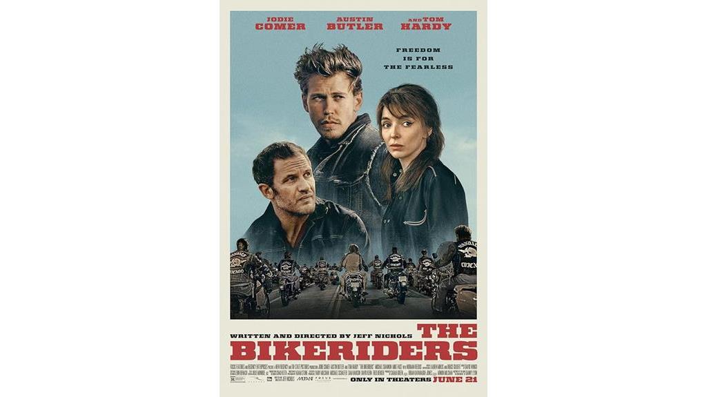 bikeriders movie posters decor