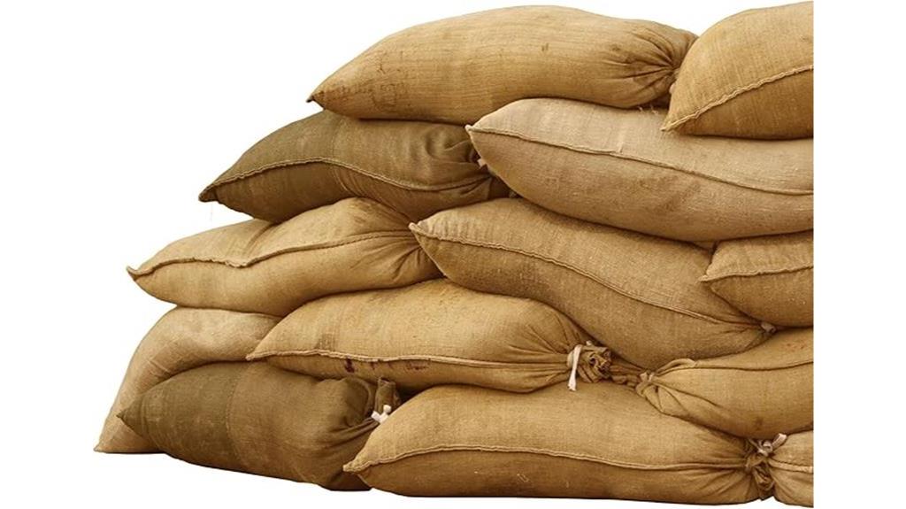 burlap sand bags 50lb