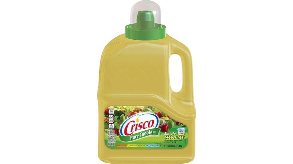 canola oil in crisco