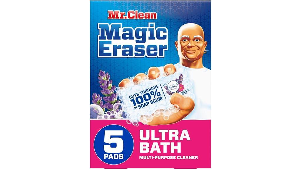 cleaning with magic erasers