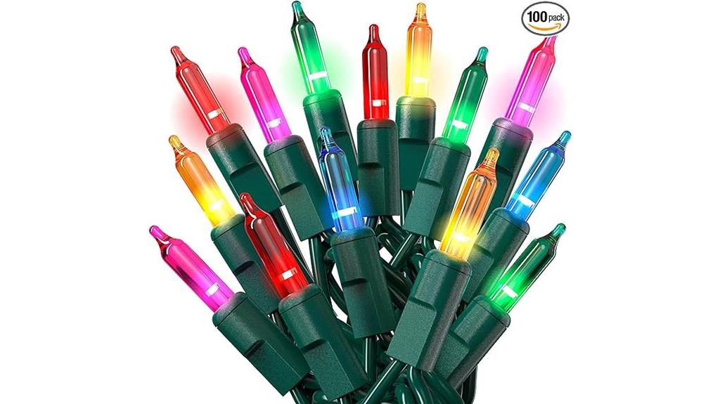 colorful twinkle lights set