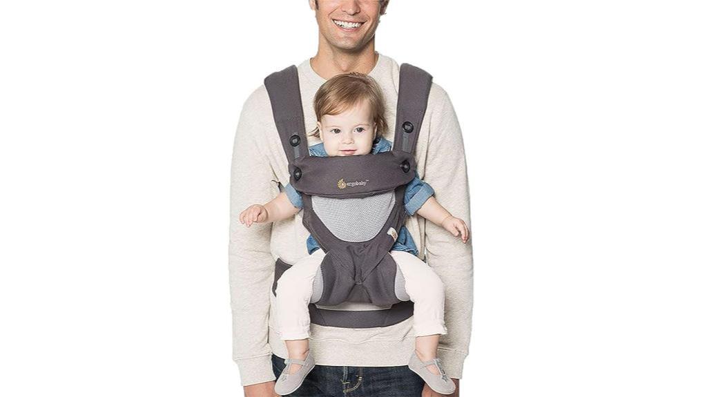 comfortable baby carrier option