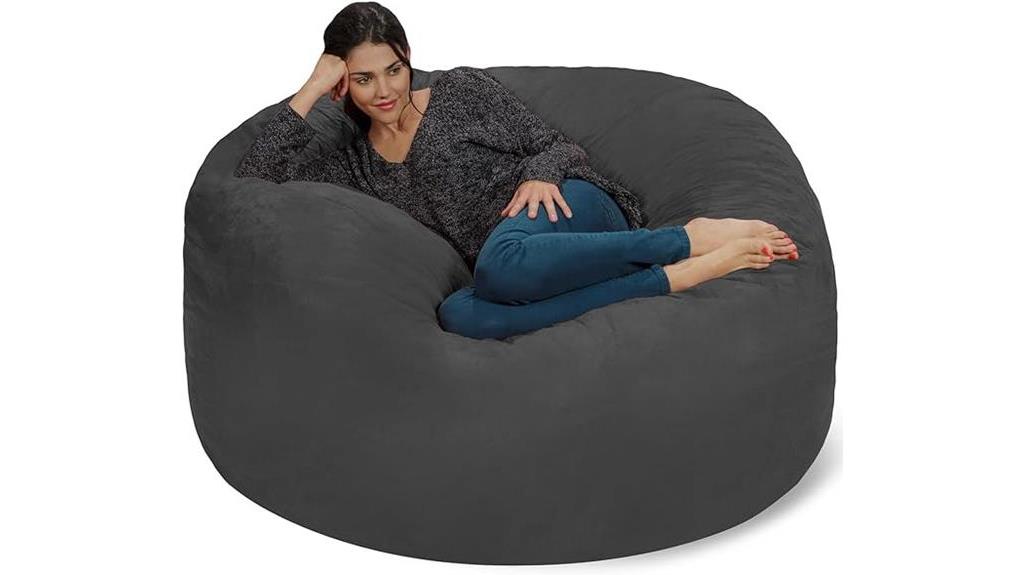 comfortable giant memory foam