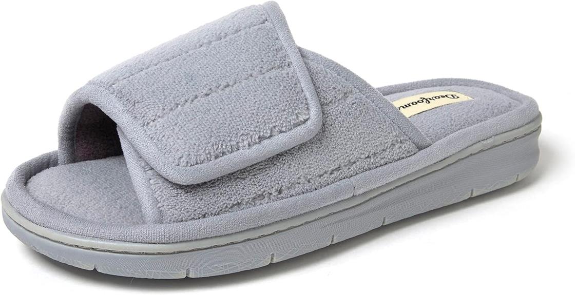 comfortable memory foam slides