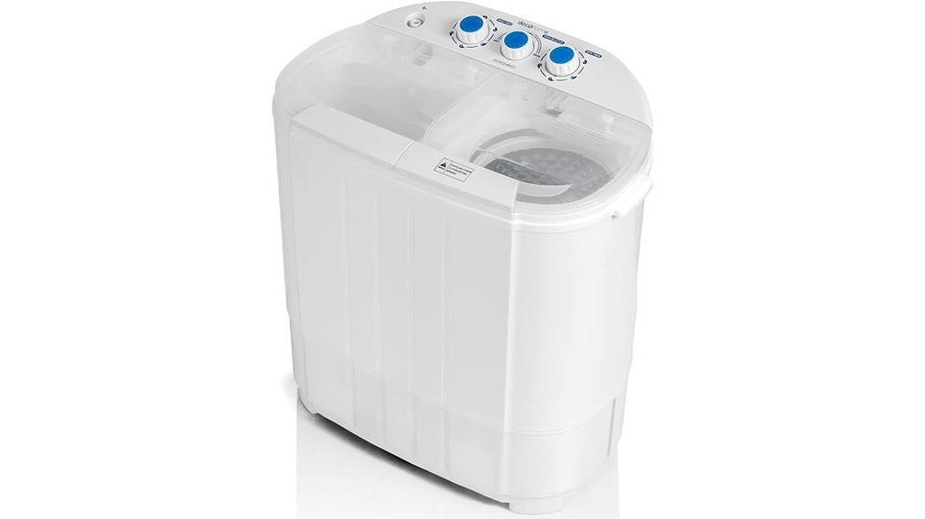 compact washing machine design