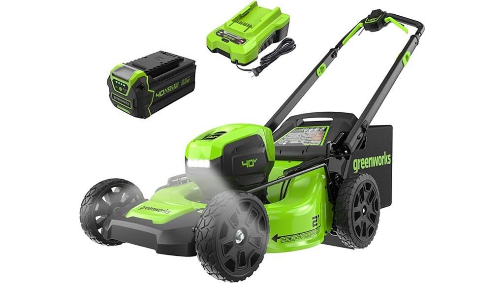 cordless lawn mower technology