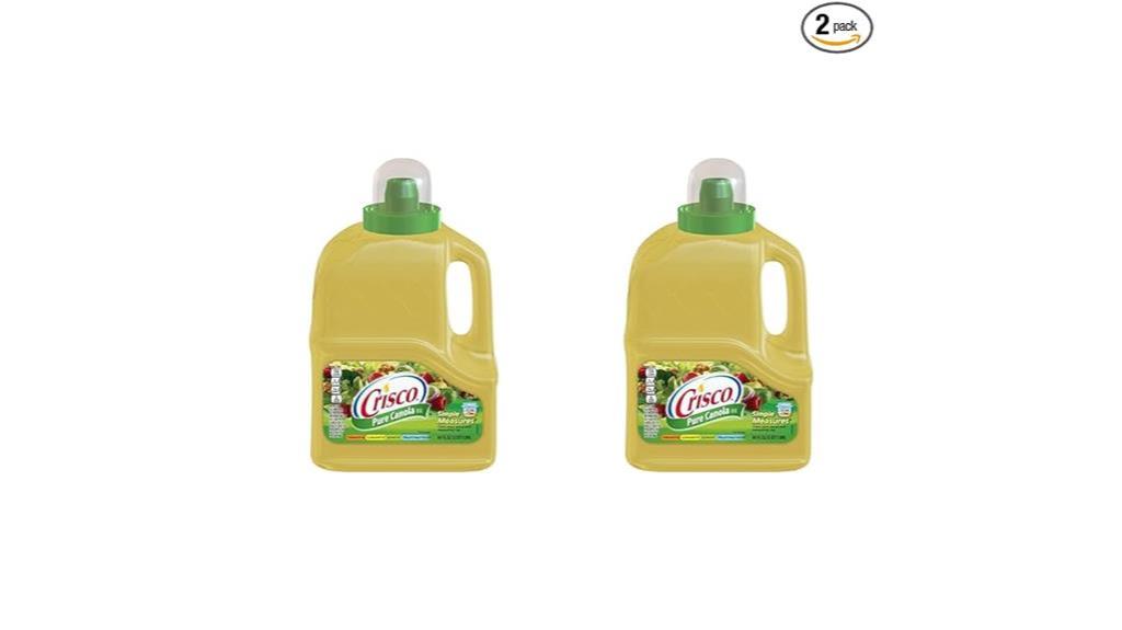 crisco canola oil pack