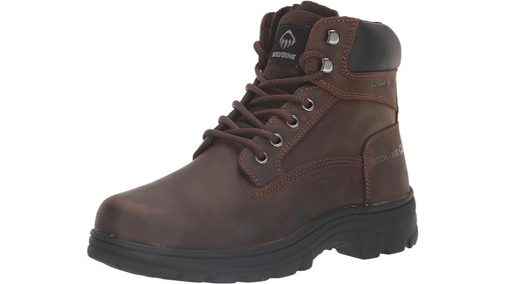 durable work boot construction