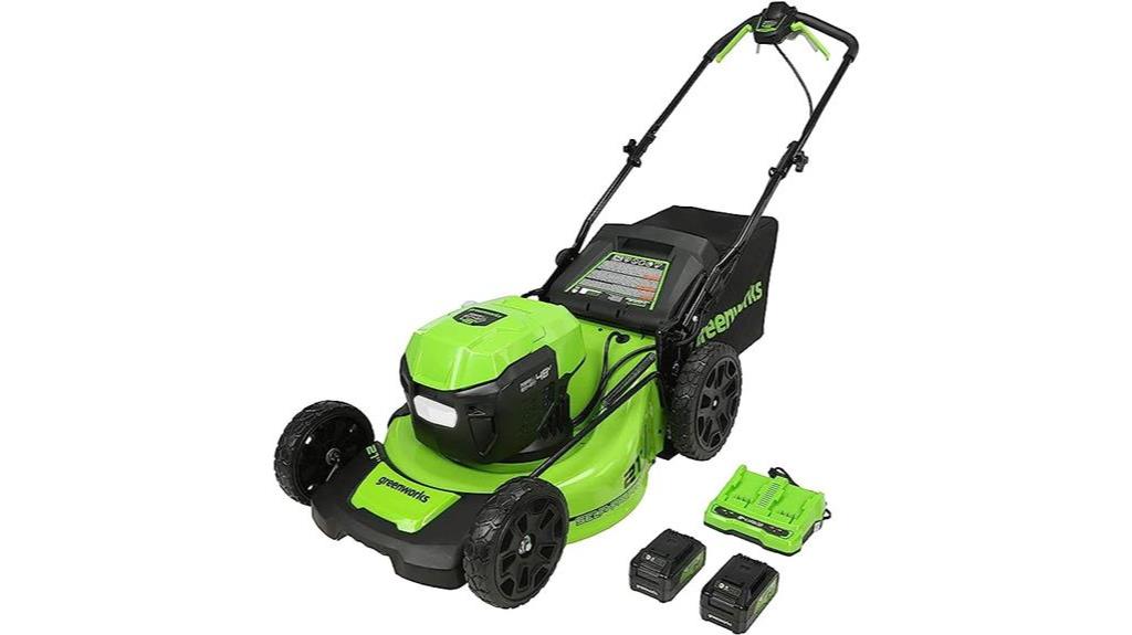 eco friendly battery powered lawn mower