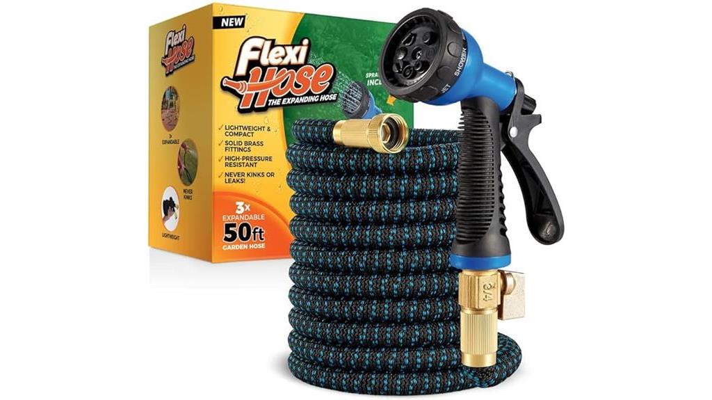 expandable garden hose 50ft