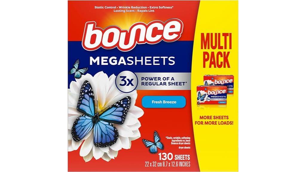 fresh breeze 130 sheets