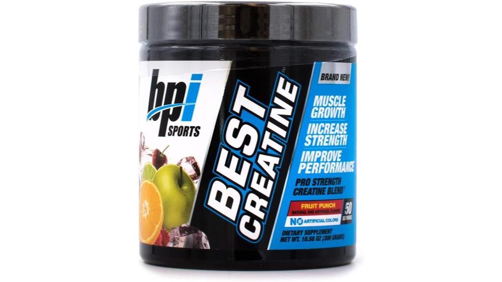 fruit punch creatine supplement