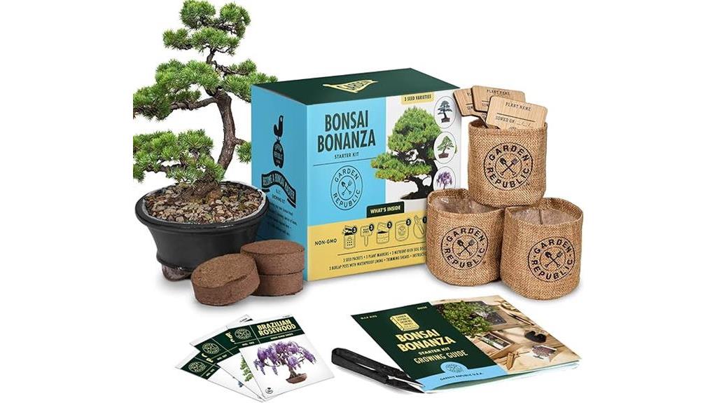 grow miniature bonsai trees