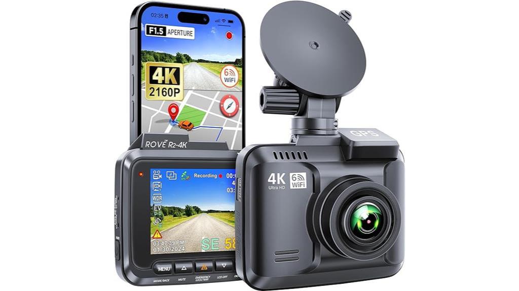 high quality dash cam features