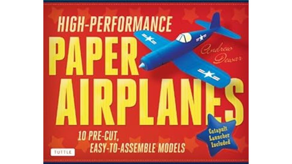 high quality paper airplanes kit