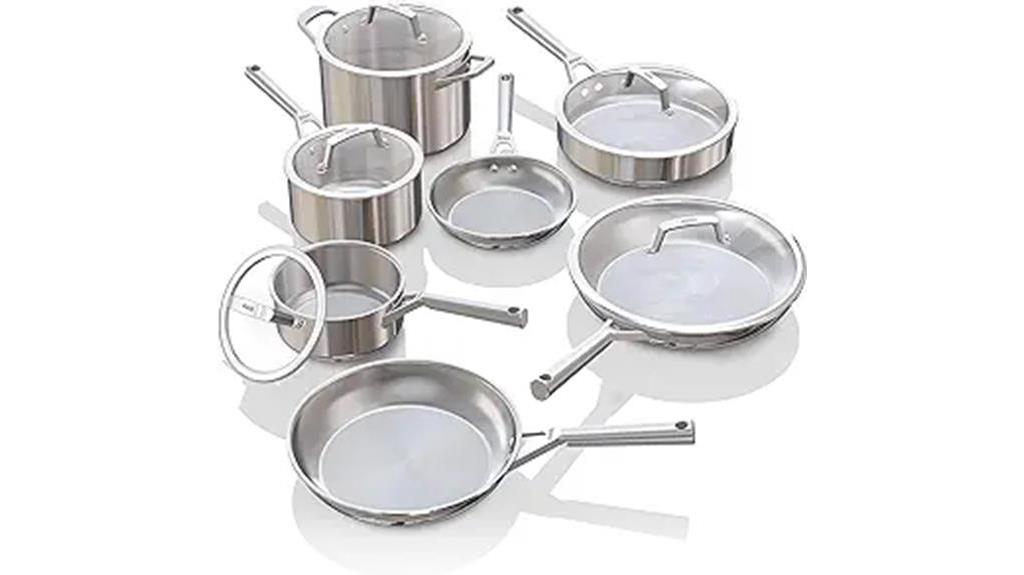 high quality stainless steel cookware