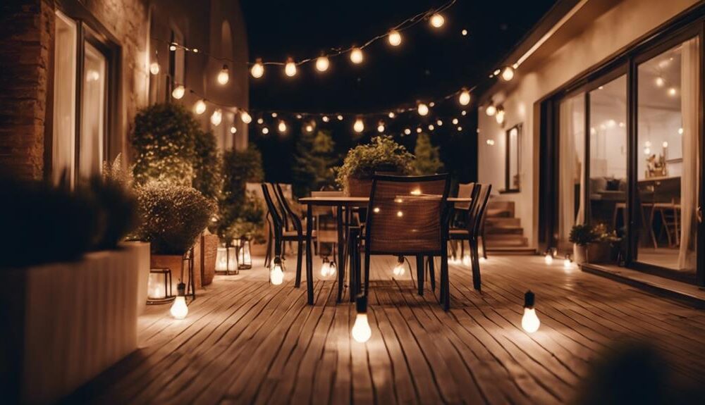 illuminate outdoor spaces stylishly