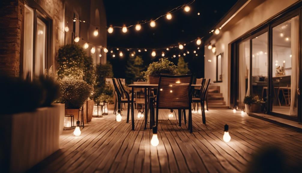 illuminate outdoor spaces stylishly