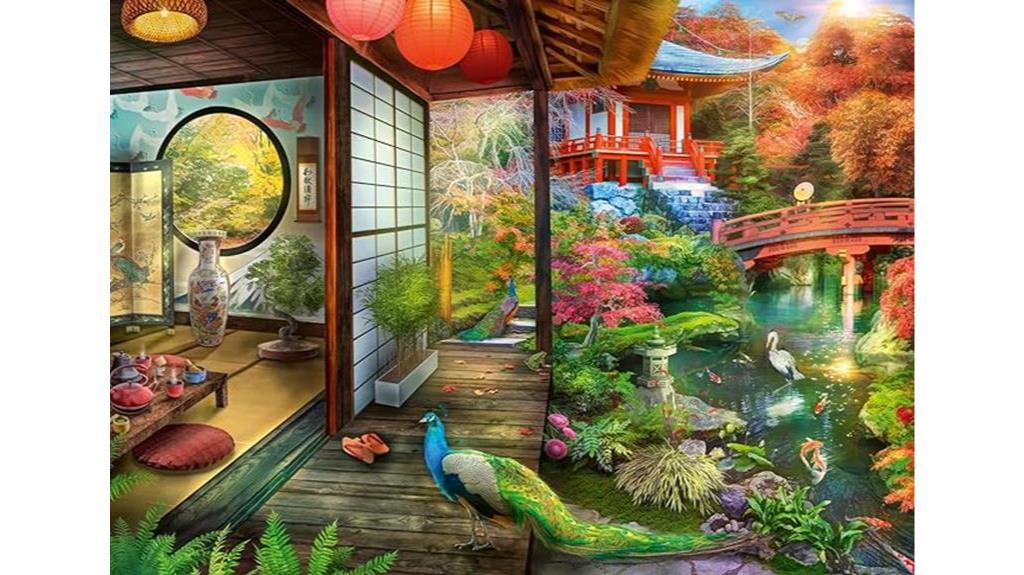 japanese garden teahouse puzzle