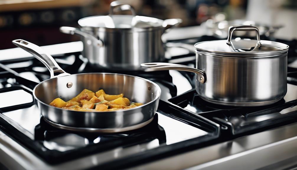 kitchen upgrade with stainless