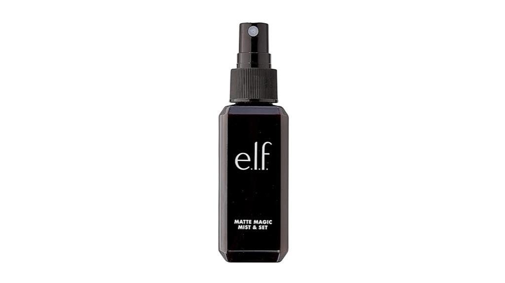 matte setting spray mist