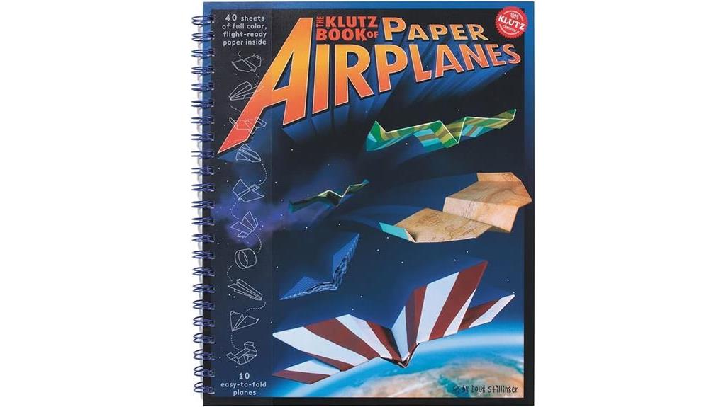 paper airplane activity book