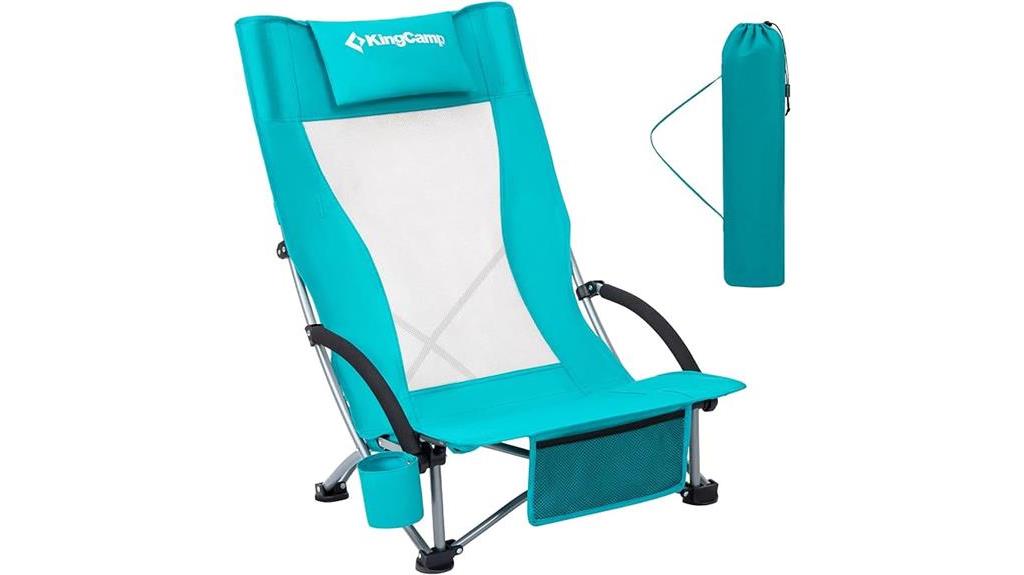 portable folding beach chair