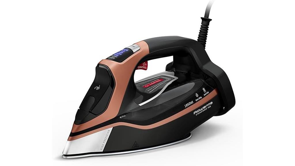 powerful steam iron technology