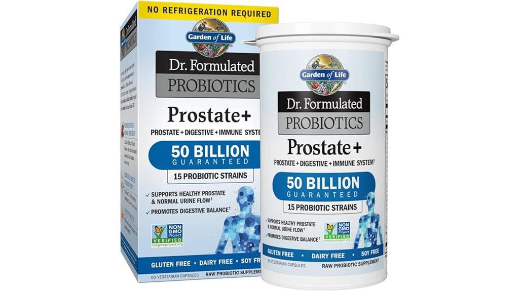 prostate support with probiotics