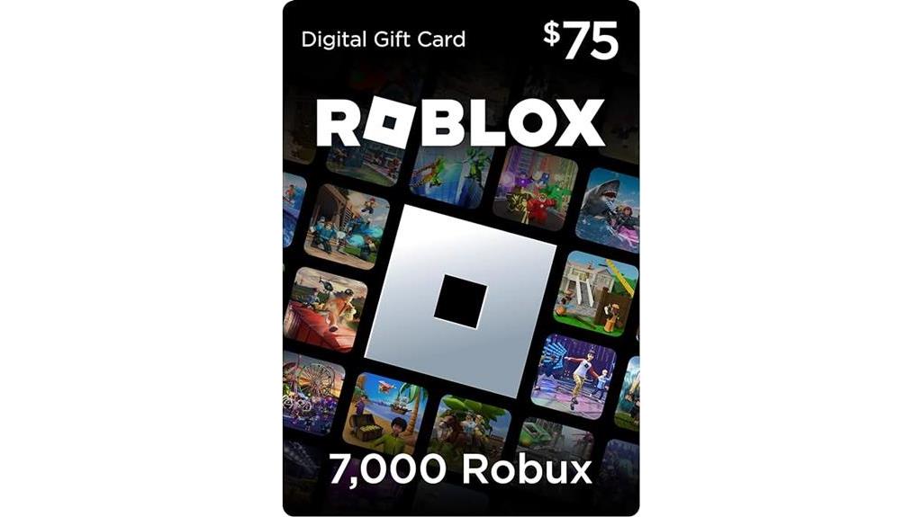 roblox gift code purchase