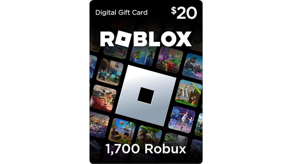 roblox gift code purchase