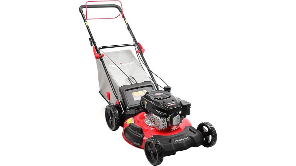 self propelled gas lawn mower