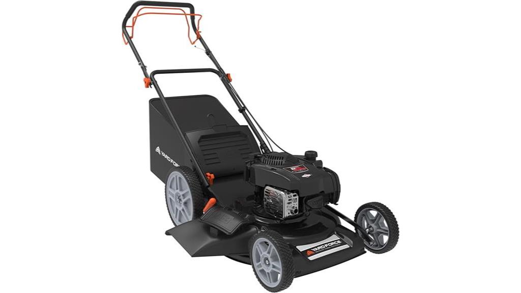 self propelled gas lawn mower